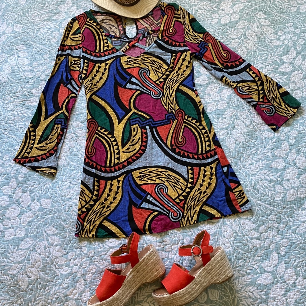 PacSun Fun Pattern Mini Dress